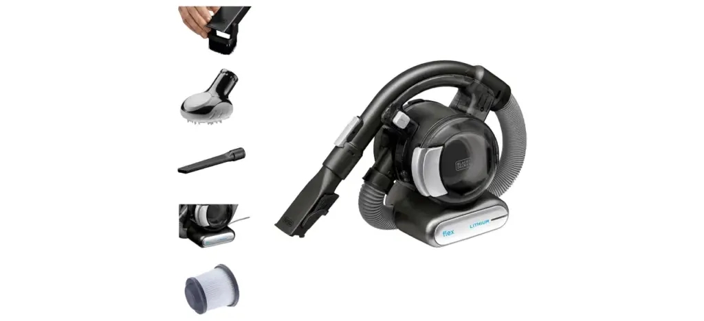Black + Decker Flex Cordless Stick Vacuum with Floor Head and Pet Hair Brush