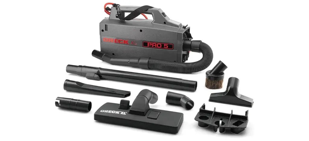 Oreck Commercial XL Pro 5 Super Compact Canister Bagged Vacuum Cleaner