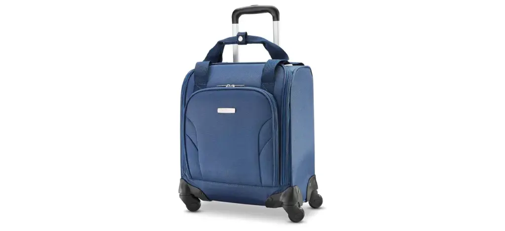 Samsonite Underseat Carry-On Spinner With USB Port, Ocean, One Size