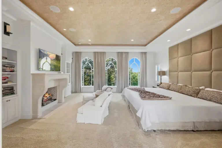 Elegant fireplaces and sophisticated entertaining spaces add warmth and intimacy...