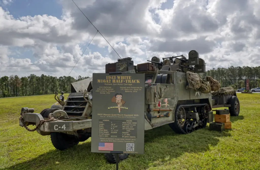 A 1943 White M16A2 Half-Track from the African Queen Project...