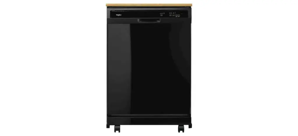 Whirlpool 24-Inch Front Control Tall Tub Portable Dishwasher