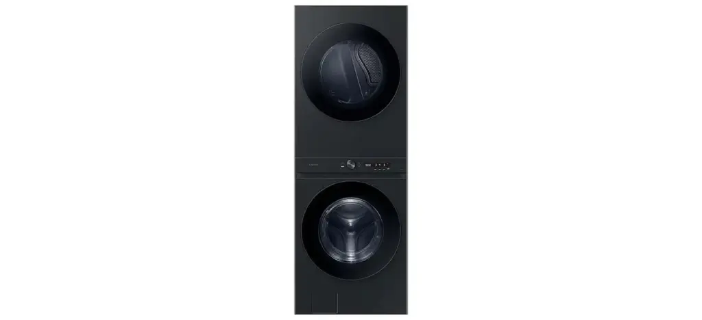 Samsung - 4.6 Cu. Ft. Washer with Flex Auto Dispense System and 7.6 Cu. Ft. Electric Dryer - Brushed Black
