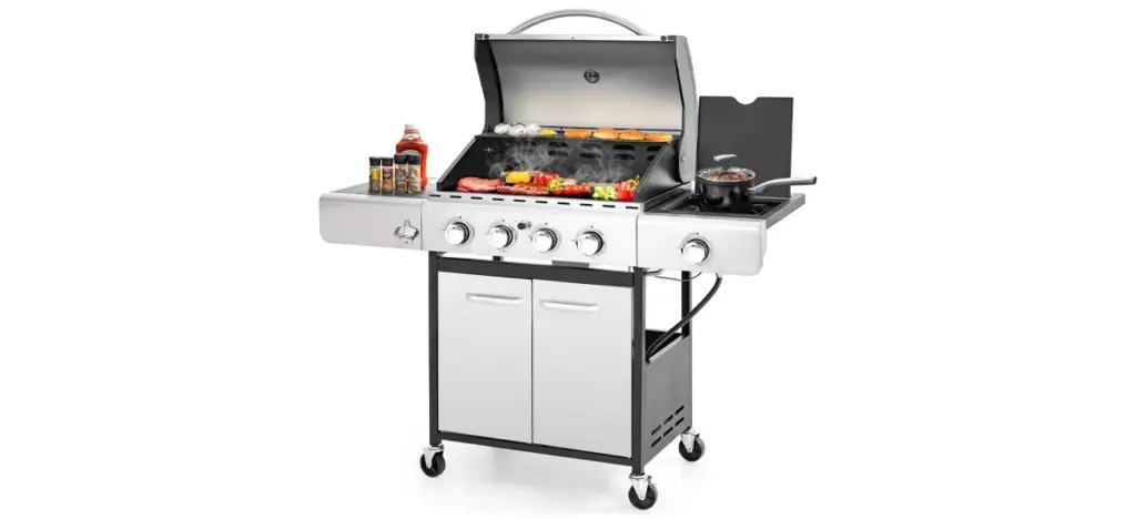 Summit Living 4 Burner Propane Gas Grill