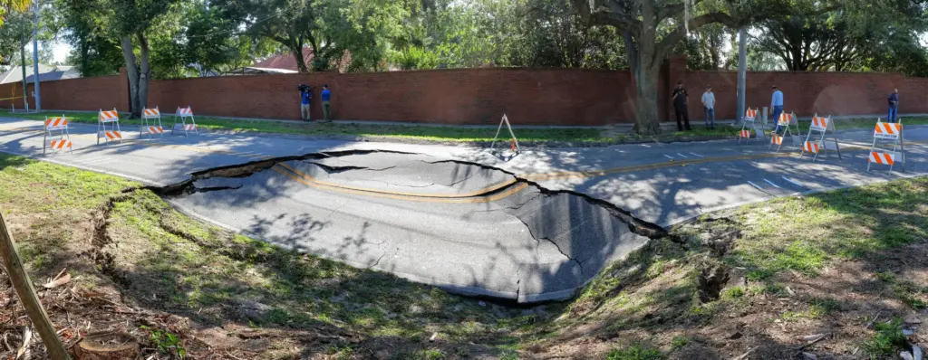 Wymore Road in Maitland remains closed after a sinkhole developed...