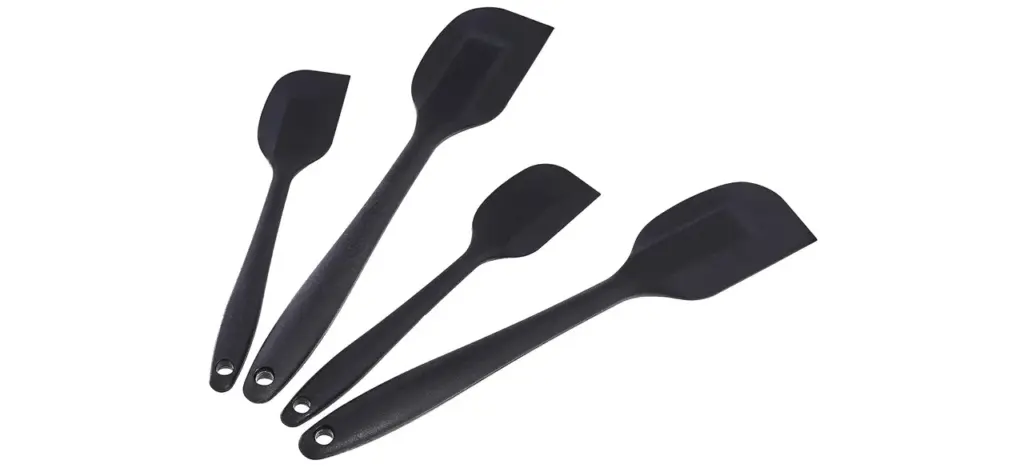 Amazon Basics Non-Stick Silicone Spatula Set
