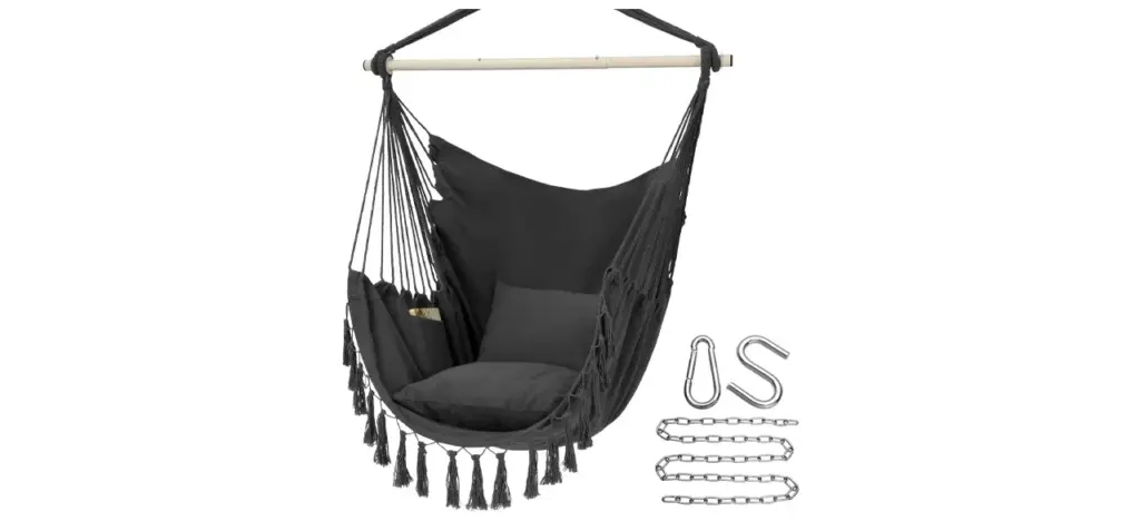 Y-STOP Hammock Chair Hanging Rope Swing