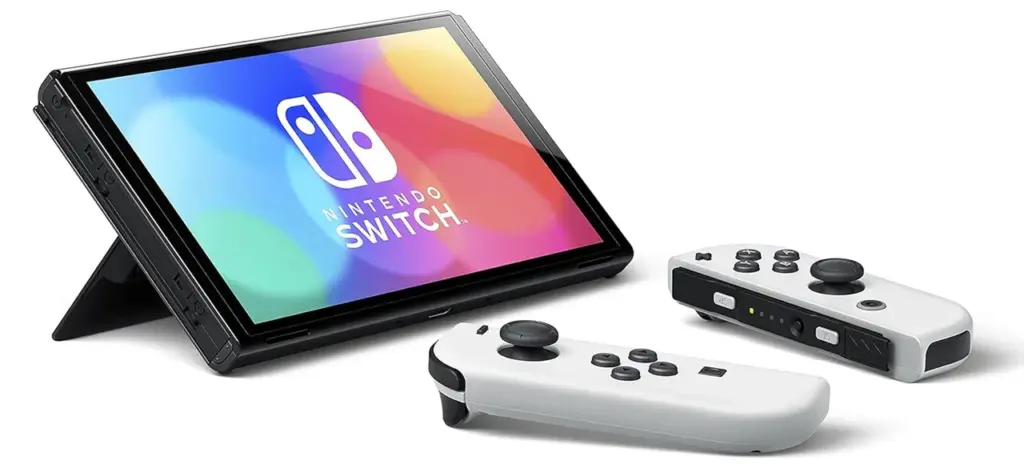 Nintendo Switch — OLED Model With White Joy-Con