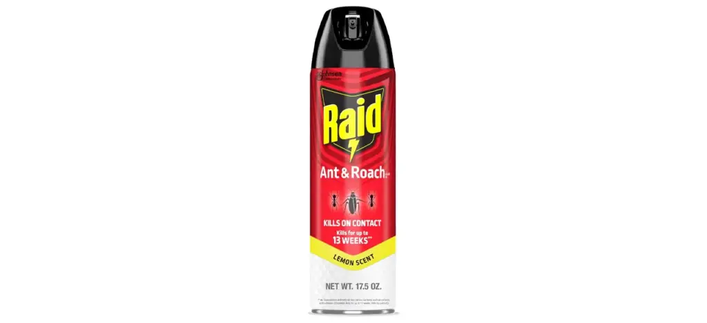Raid 17.5-Ounce Ant And Roach Lemon Aerosol
