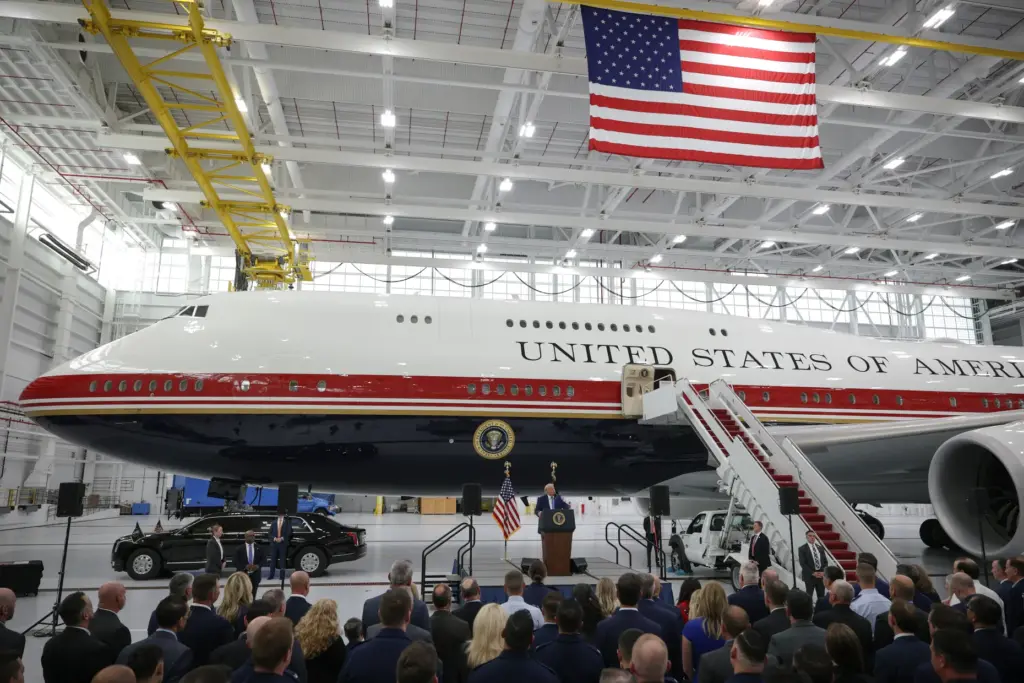 JOINT BASE ANDREWS, MARYLAND – JUNE 19: U.S. President Donald...