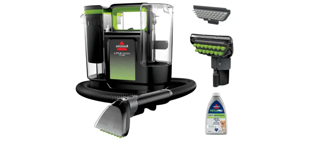 Bissell Little Green Max Pet Portable Carpet and Upholstery Deep Cleaner