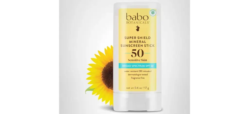 Babo Botanicals Super Shield Zinc Sport Stick Sunscreen SPF 50