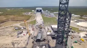 Debris cleared, reconstruction begins after Blue Origin launch pad explosion