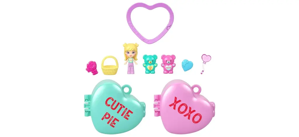 Polly Pocket x Sweethearts Micro Doll & Playset