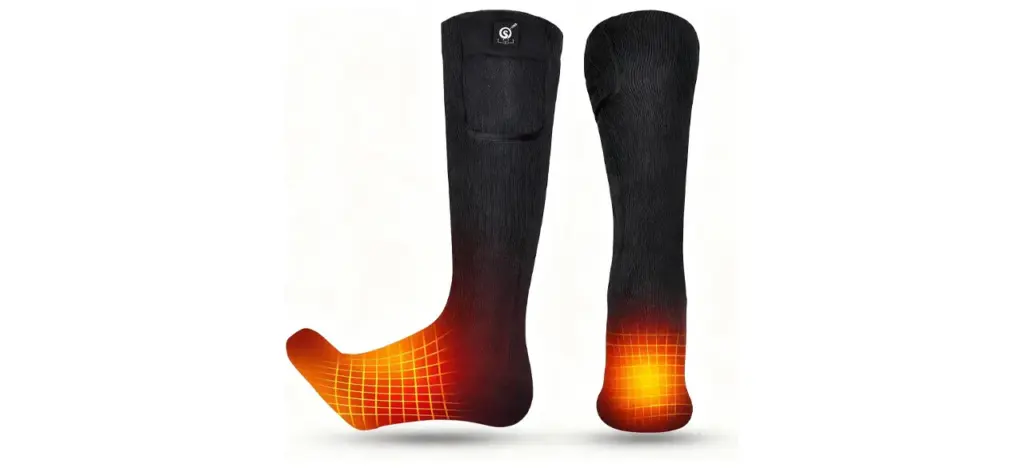 Snow Deer Heated Socks