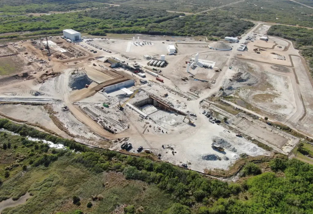 Relativity Space works to build a new launch pad at...