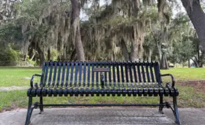 Maxwell: A bench beneath a shady tree is a lifeline for firefighters