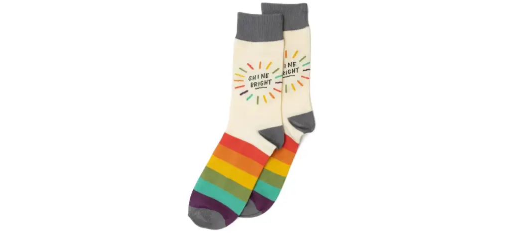 Ink Meets Paper Shine Bright Socks