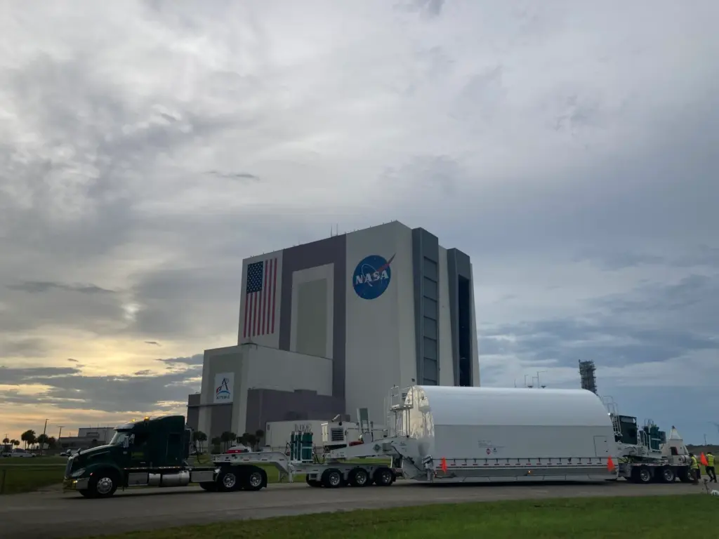 NASA's Nancy Grace Roman Space Telescope passes by the Vehicle...
