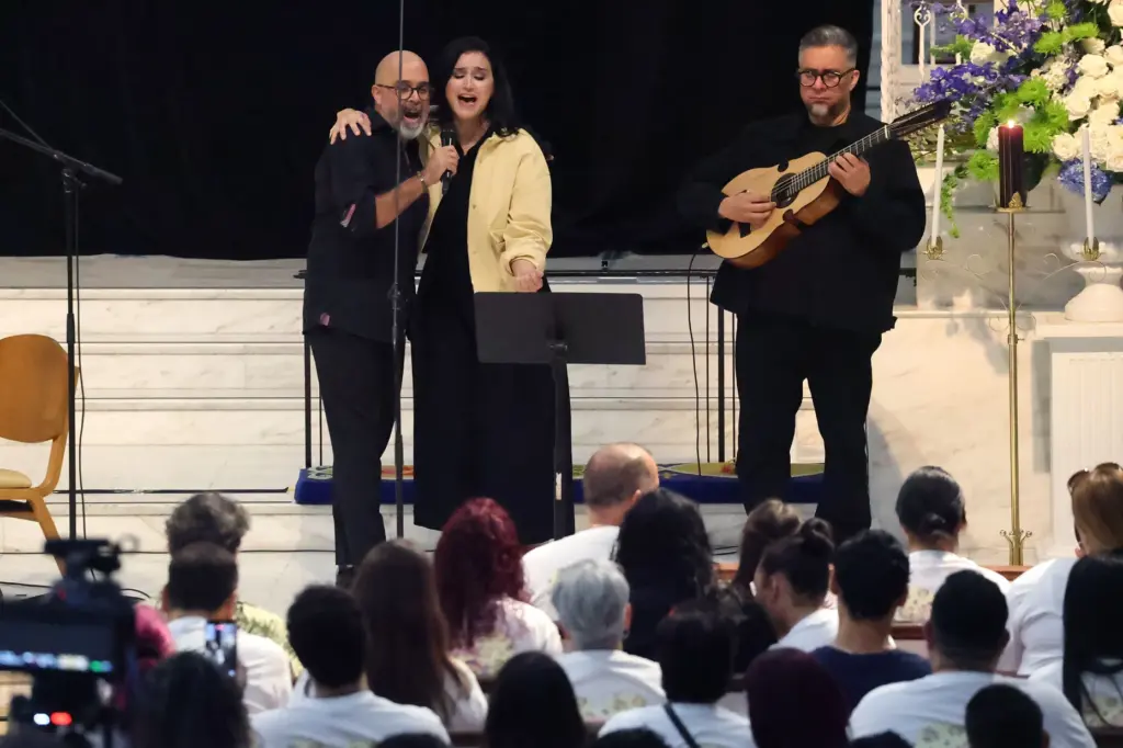 Sonido Tres performs during the 2026 Pulse Day of Remembrance...