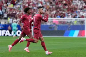 Ronaldo becomes first player to score in six men’s World Cups with goal against Uzbekistan