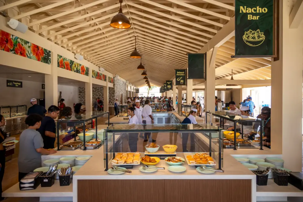 The Hibiscus Beach Grill is a new food offering at...