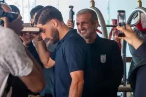 Come inside Iran’s World Cup hotel in Tijuana, Mexico, where fans turn up to cheer