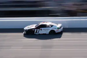 Denny Hamlin goes back to front again to win NASCAR race at Michigan, tie Kyle Busch on win list