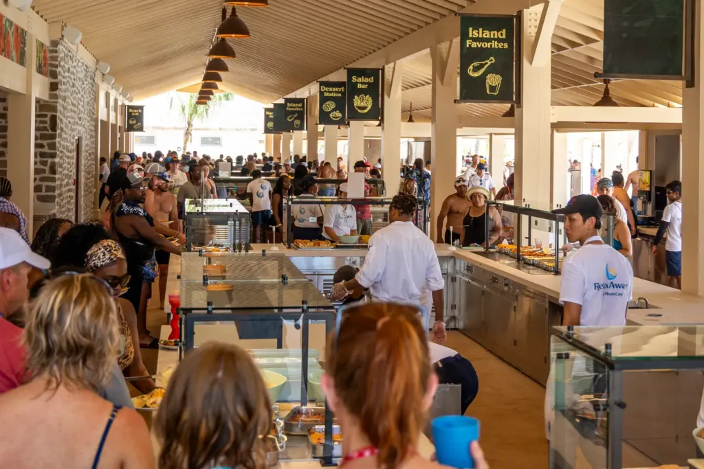 The Hibiscus Beach Grill is a new food offering at...