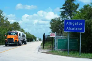 ICE announces removal of detainees from Alligator Alcatraz