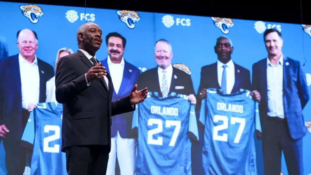 Orange County Mayor Jerry Demings touts the NFL and the...