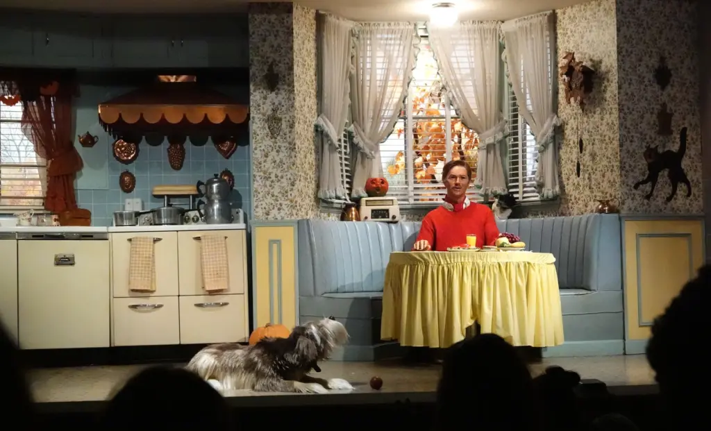 A scene from Walt Disney's Carousel of Progress showcases the...