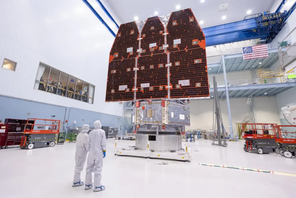 NASAâs Nancy Grace Roman Space Telescope is now fully assembled...