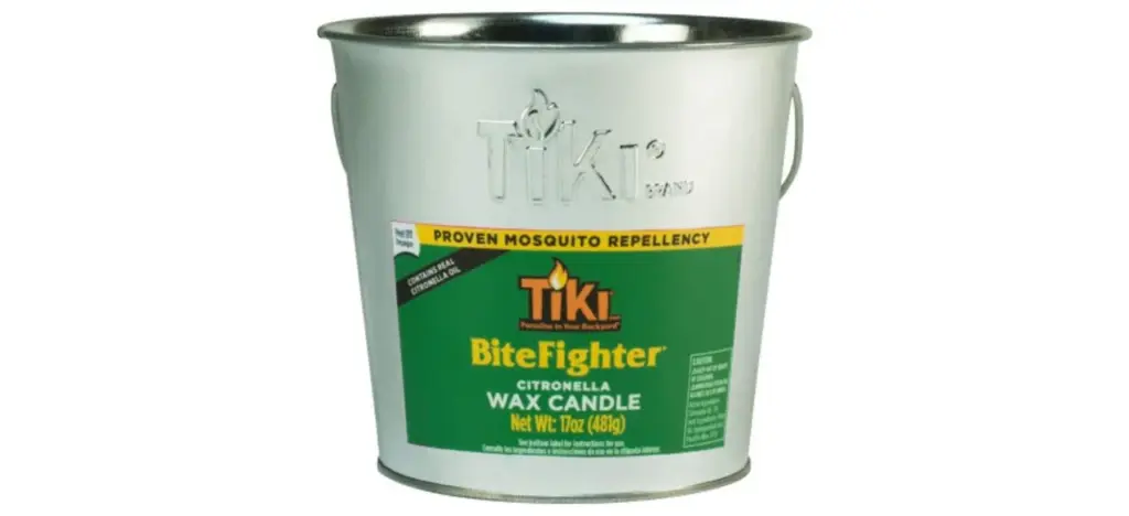 Tiki BiteFighter Citronella Wax Candle