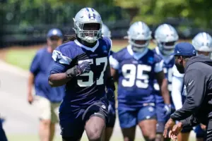 1st-rounder Malachi Lawrence of UCF signs $20.2 million rookie deal with Cowboys