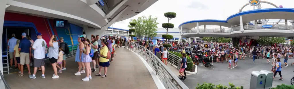 Guests at Walt Disney's Carousel of Progress showcases at the...