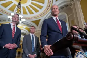 Senate begins voting on funding immigration enforcement after Trump’s settlement fund is dropped