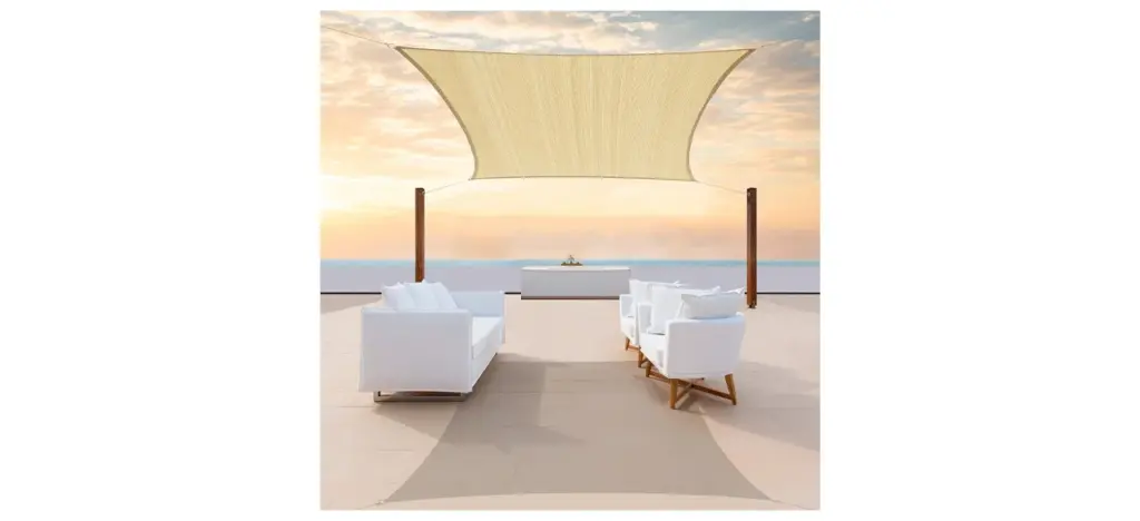 ColourTree Rectangular Sun Shade Sail
