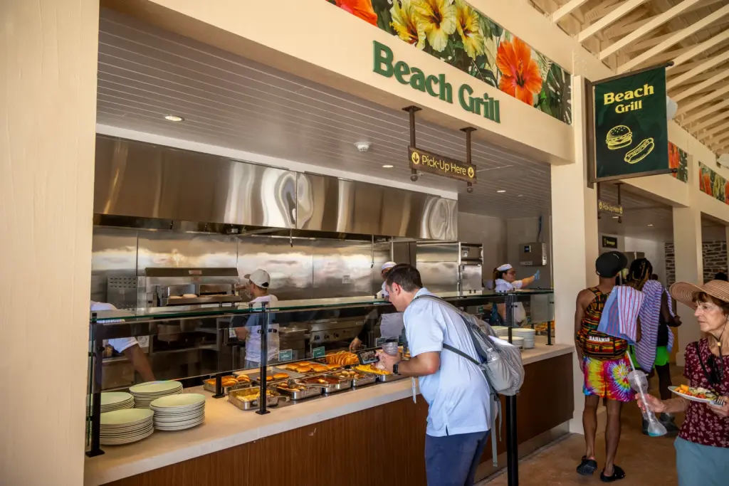 The Hibiscus Beach Grill is a new food offering at...