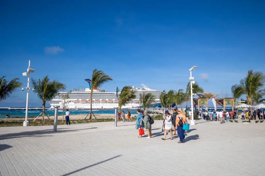 Carnival Sunrise guests are the first to experience the newly...