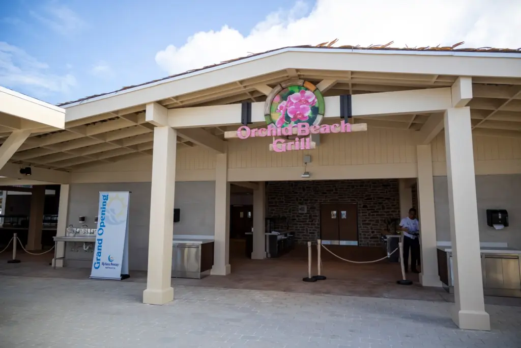 The Orchid Beach Grill is a new food offering at...