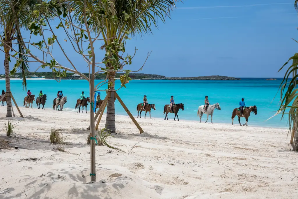 Horseback riding is one unique shore excursion offering at RelaxAway,...