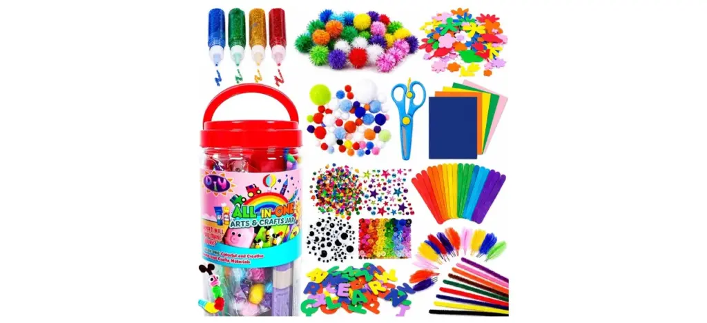 FunzBo Arts and Crafts Supplies for Kids