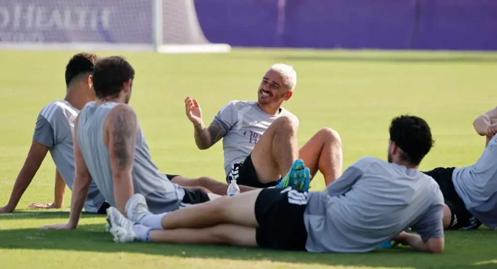 Orlando City's newest international star, Antoine Griezmann from France, talks...