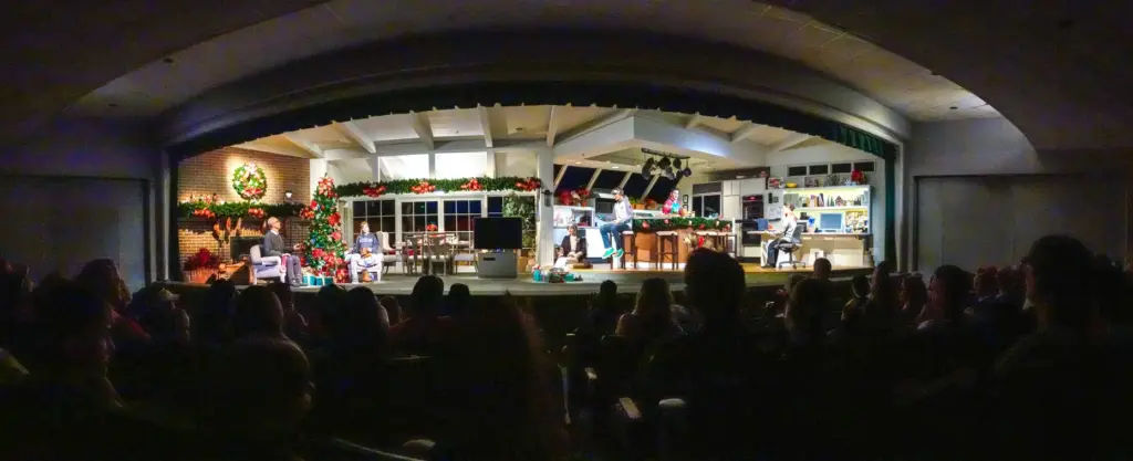 A scene from Walt Disney's Carousel of Progress showcases a...