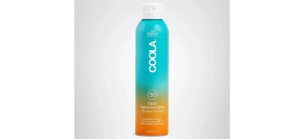 COOLA Organic Sunscreen & Sunblock Spray SPF 30