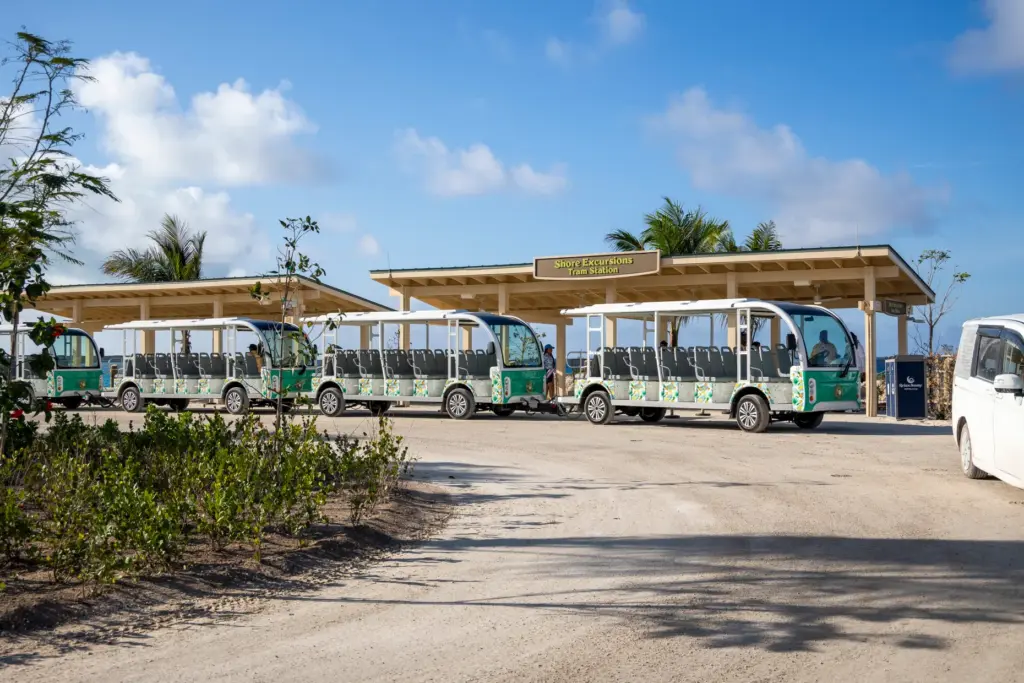 A tram system is part of the upgrades at RelaxAway,...