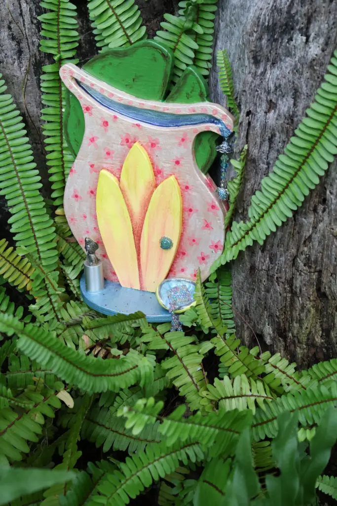 Water fairy Taliaâs door at the Fairy Door Exhibit at...