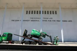 Kennedy Center begins process of removing Trump references after judge said it was illegally added