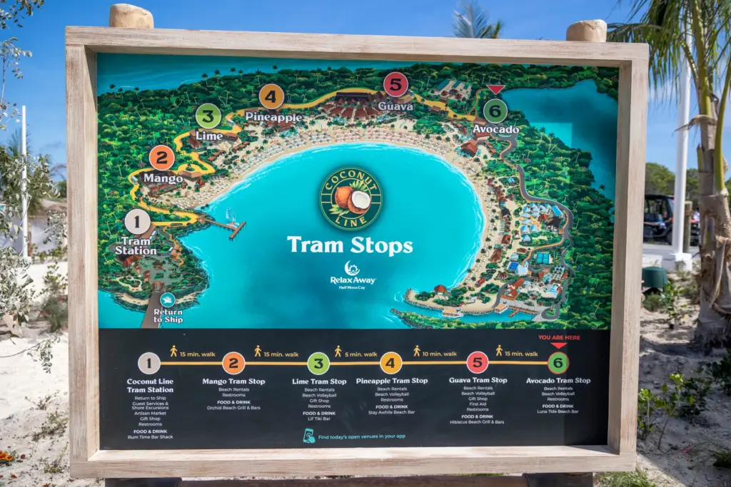 A tram system is part of the upgrades at RelaxAway,...